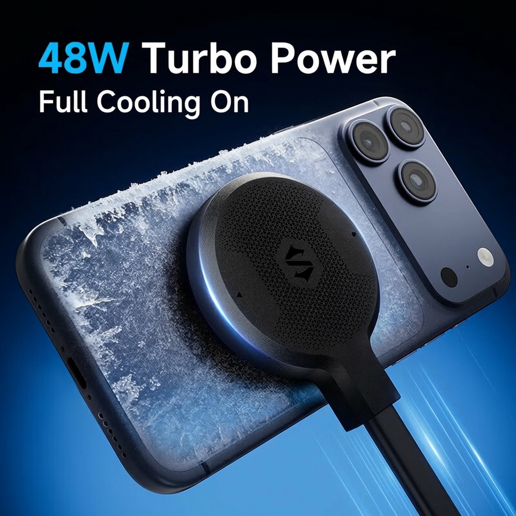 Black Shark Unveils 2026 Spring Lineup: Next-Gen Magnetic Coolers, Blade 2+ Power Banks, and AI Headsets 3 Black Shark 2026 Spring Accesories 3