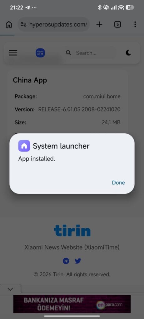 Por fin se ha lanzado la actualización de marzo de HyperOS Launcher 2 HyperOS 3.1 march update launcher 3