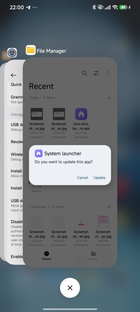 Por fin se ha lanzado la actualización de marzo de HyperOS Launcher 4 HyperOS 3.1 march update launcher 4