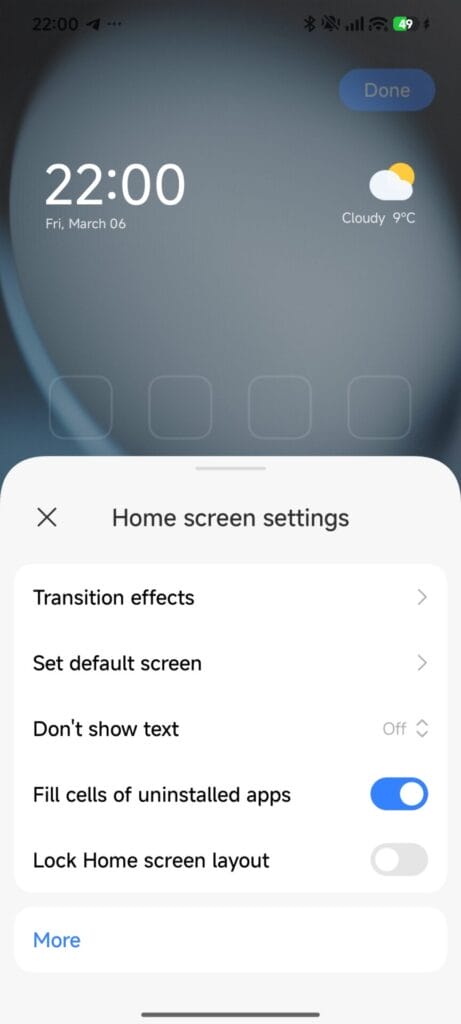 Por fin se ha lanzado la actualización de marzo de HyperOS Launcher 6 HyperOS 3.1 march update launcher 5