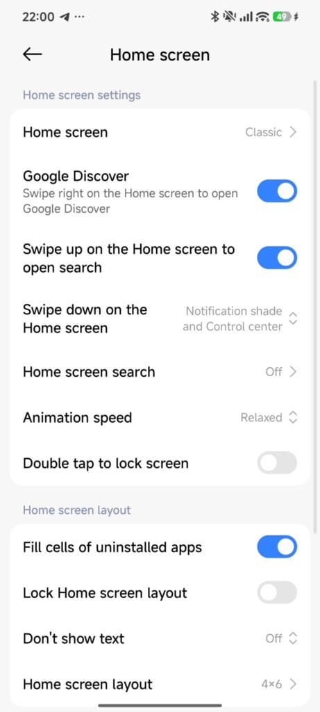 Por fin se ha lanzado la actualización de marzo de HyperOS Launcher 7 HyperOS 3.1 march update launcher 6
