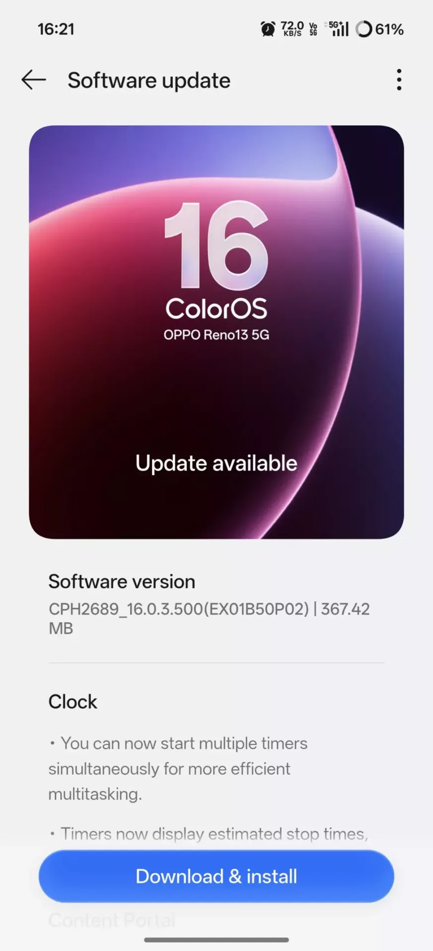 OPPO starts rolling out March 2026 security patch update 2 March 2026 update
