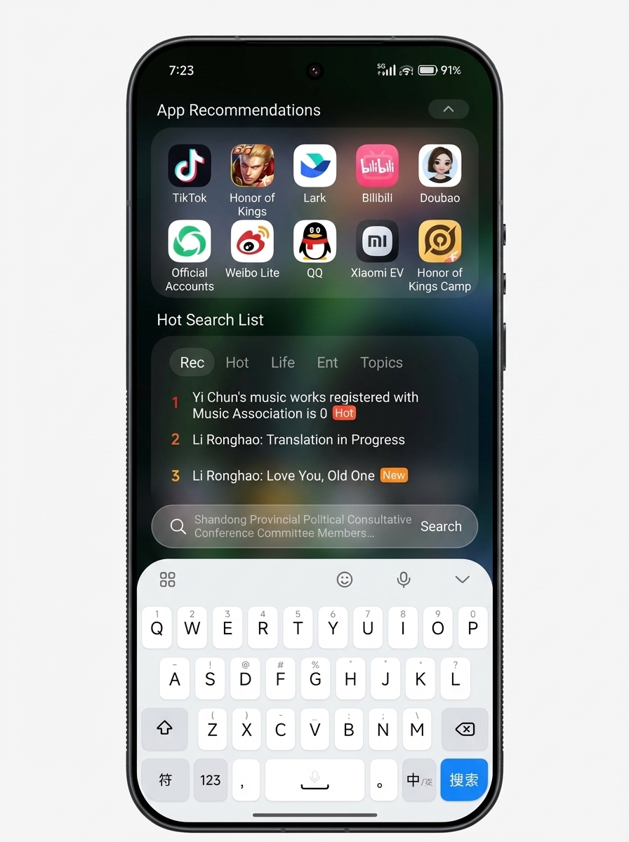 La nueva beta del teclado Xiaomi revela el lenguaje de diseño HyperOS 4 4 New Design Language 3
