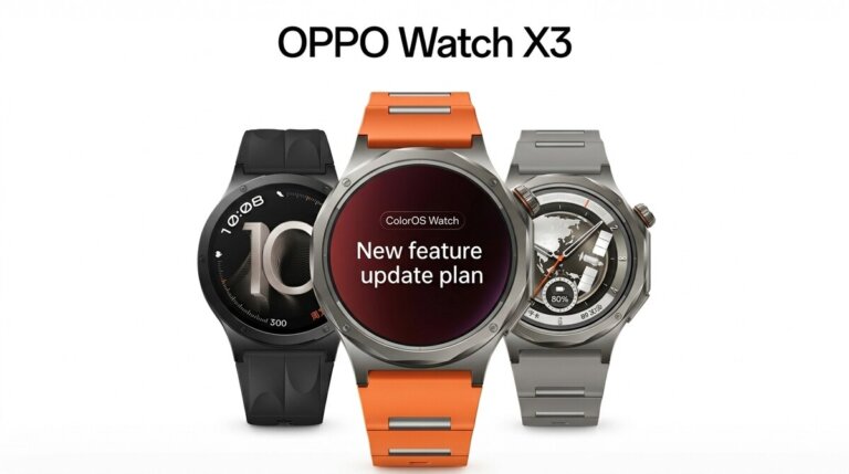 OPPO to Bring Watch X3 Features to Older Models via ColorOS Watch 16 Update