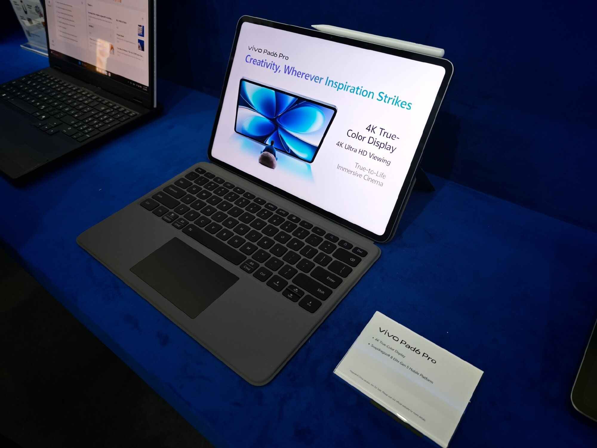 Vivo Pad 6 Pro spotted at MWC 2026, key specs officially confirmed 2 Vivo Pad 6 Pro live images and specs