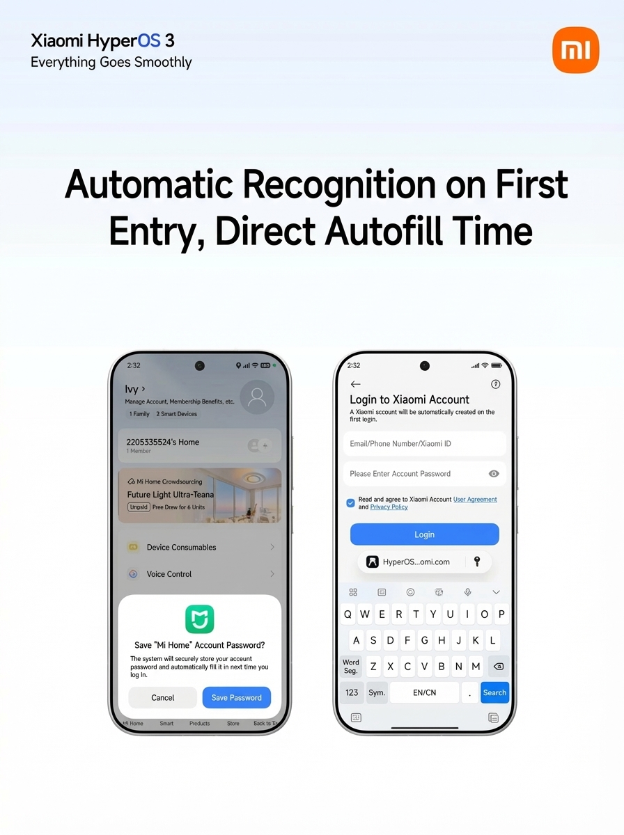 The New HyperOS 3 Password App is Here: Auto-Sync, Vaults, and Risk Warnings 3 Password manager 2