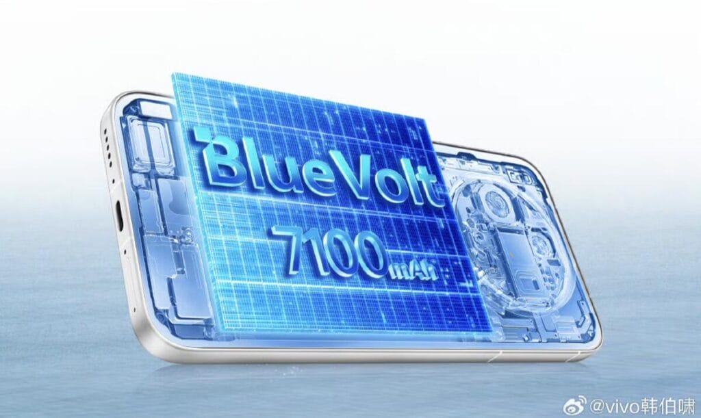 Vivo X300 Blue Ocean battery