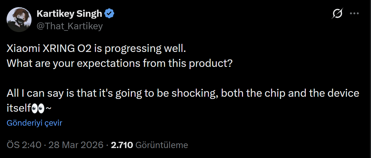 The XRING O2 is Coming: Xiaomi Users Are Expecting a 2nm Revolution 2 XRING O2 leaks