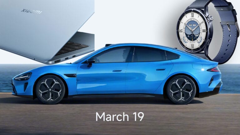Xiaomi Spring Event (March 19) Announced: New SU7, Watch S5, and Book Pro 14