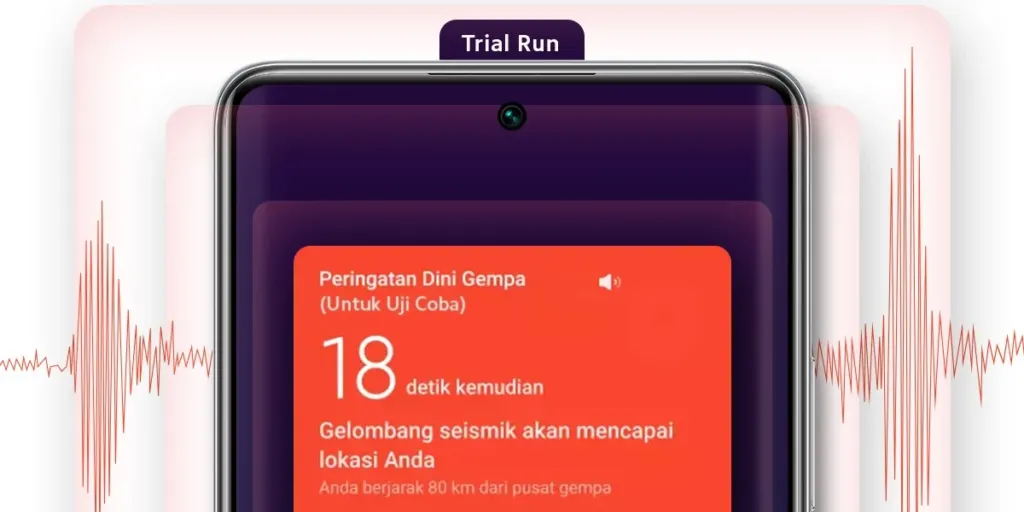 Xiaomi earthqueke warning